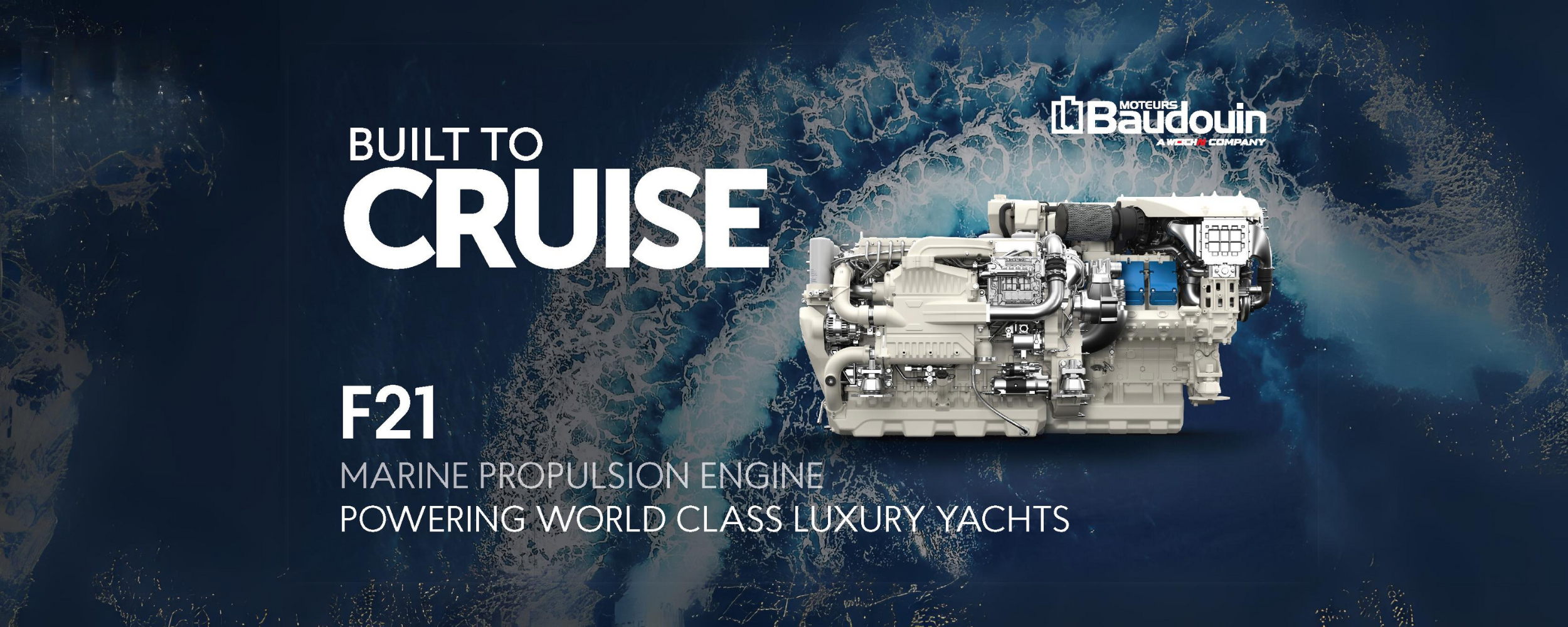 Moteurs Baudouin at Cannes Yachting Festival. The major event for yacht and leisure boat.