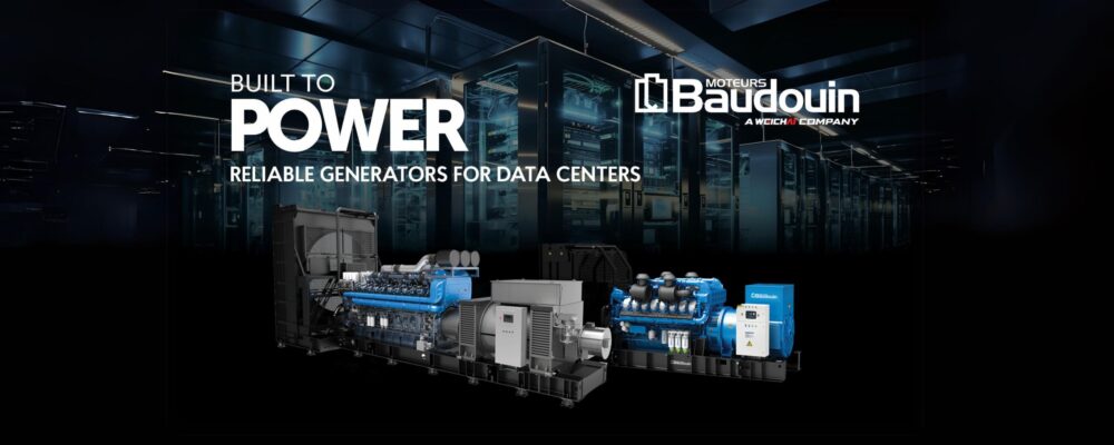 Baudouin introduces its new Generator Sets for Data Centres